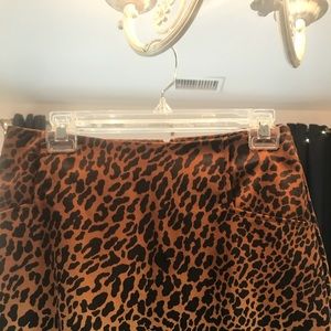 Urban outfitters mini print skirt